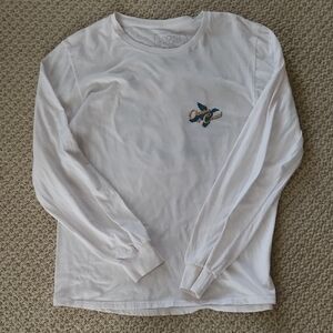 Ocean + Coast Mens White Long Sleeve Shirt